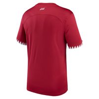 Men's Nike Maroon Qatar National Team 2022/23 Home Replica Jersey