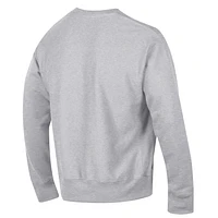 Men's Champion Heathered Gray Quebec Nordiques - Reverse Weave Pullover Sweatshirt