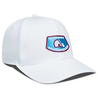 Men's Levelwear White Quebec Nordiques  Skylight Zephyr Adjustable Hat