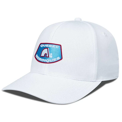 Men's Levelwear White Quebec Nordiques  Skylight Zephyr Adjustable Hat