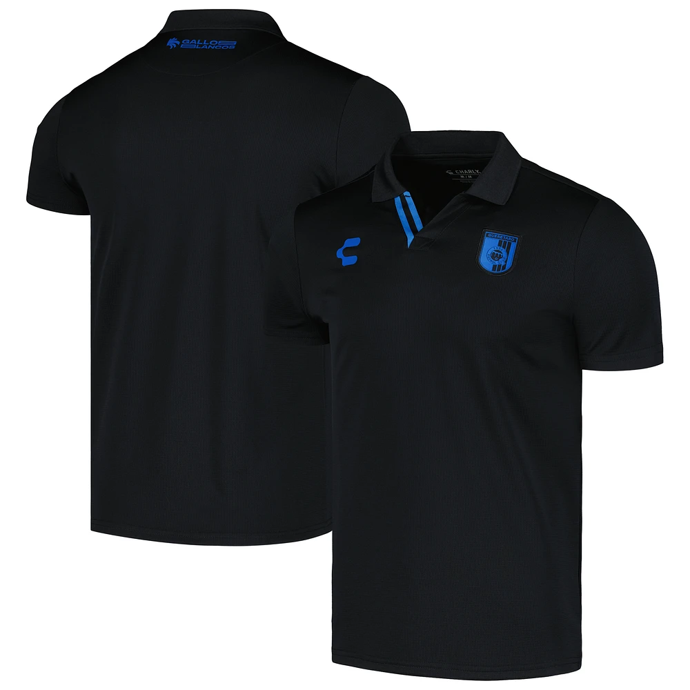 Men's Charly  Black Queretaro FC DRY FACTOR Polo