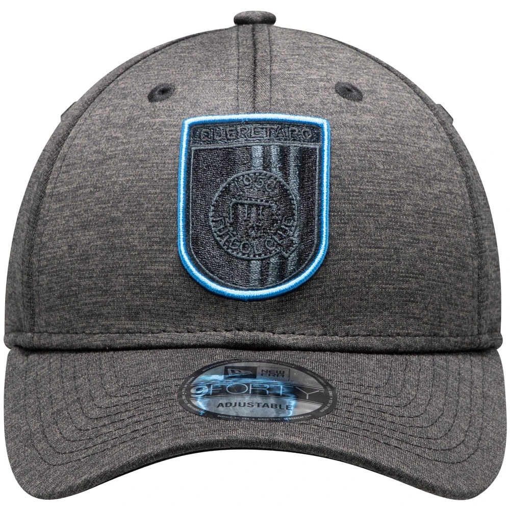 Men's New Era Black Queretaro FC Pop 9FORTY Snapback Hat