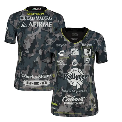 Maillot Charly Camo Queretaro FC 2023/24 Call of Duty Third Authentique Femme