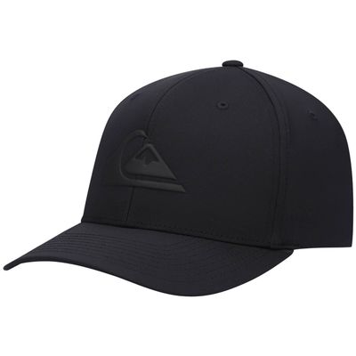 Men's Quiksilver Black Amped Up - Flex Hat
