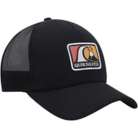 Casquette Snapback Quiksilver Black Breeze Blocked Trucker pour hommes