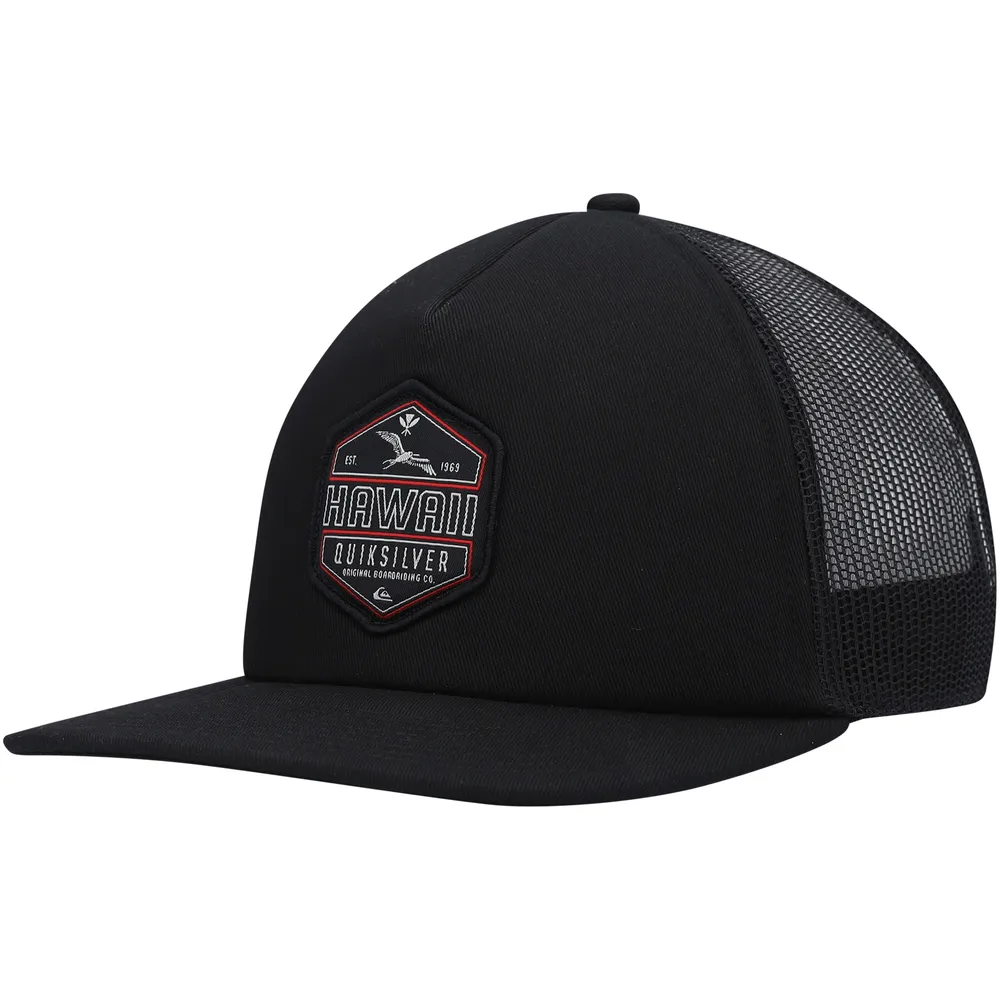 Casquette Quiksilver Hawaii Destinado Trucker Snapback pour homme noire