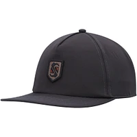 Casquette ajustable noire Quiksilver Honorable pour hommes