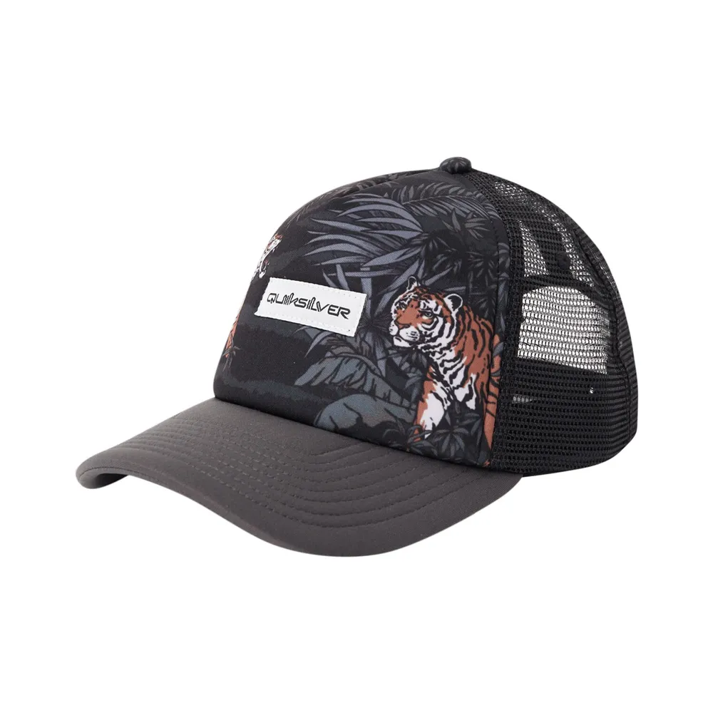 Quiksilver Pidgeon Coop Trucker pour homme - Casquette Snapback