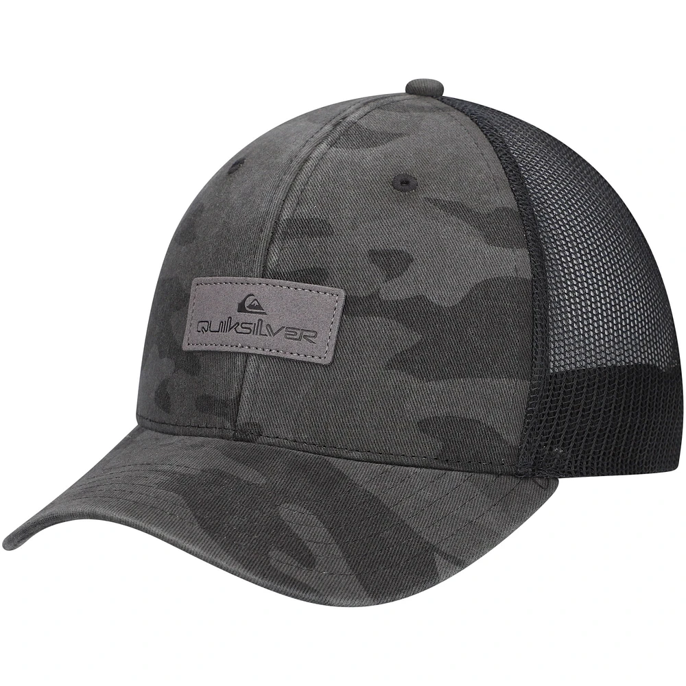 Casquette réglable Quiksilver Camo Down The Hatch pour hommes