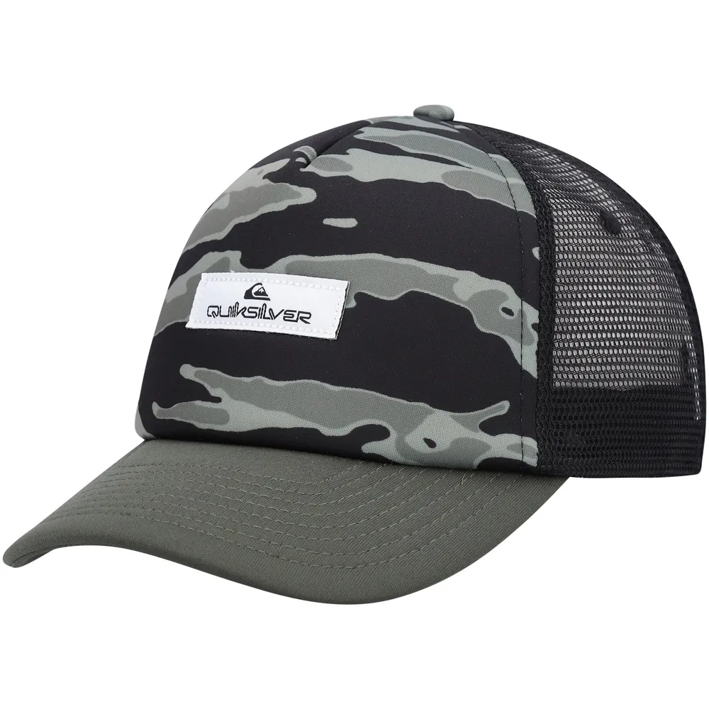 Quiksilver Camo Pidgeon Chicken Trucker Snapback Casquette Homme