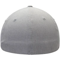 Men's Quiksilver Heathered Gray Amped Up - Flex Hat