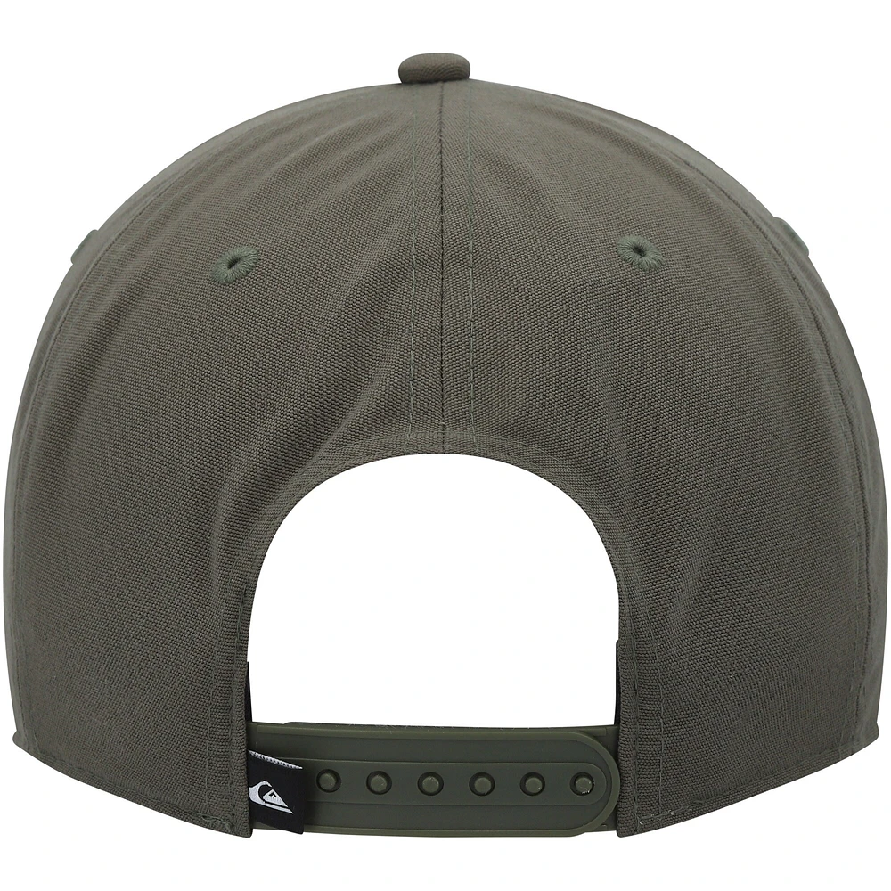 Casquette Snapback Quiksilver Olive Fiver pour homme