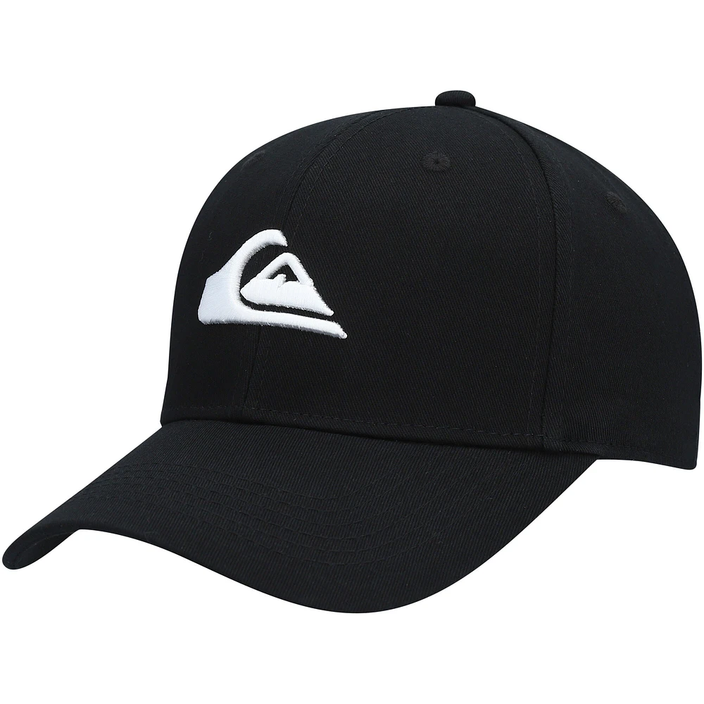 Casquette Quiksilver noire Decades Snapback pour enfant