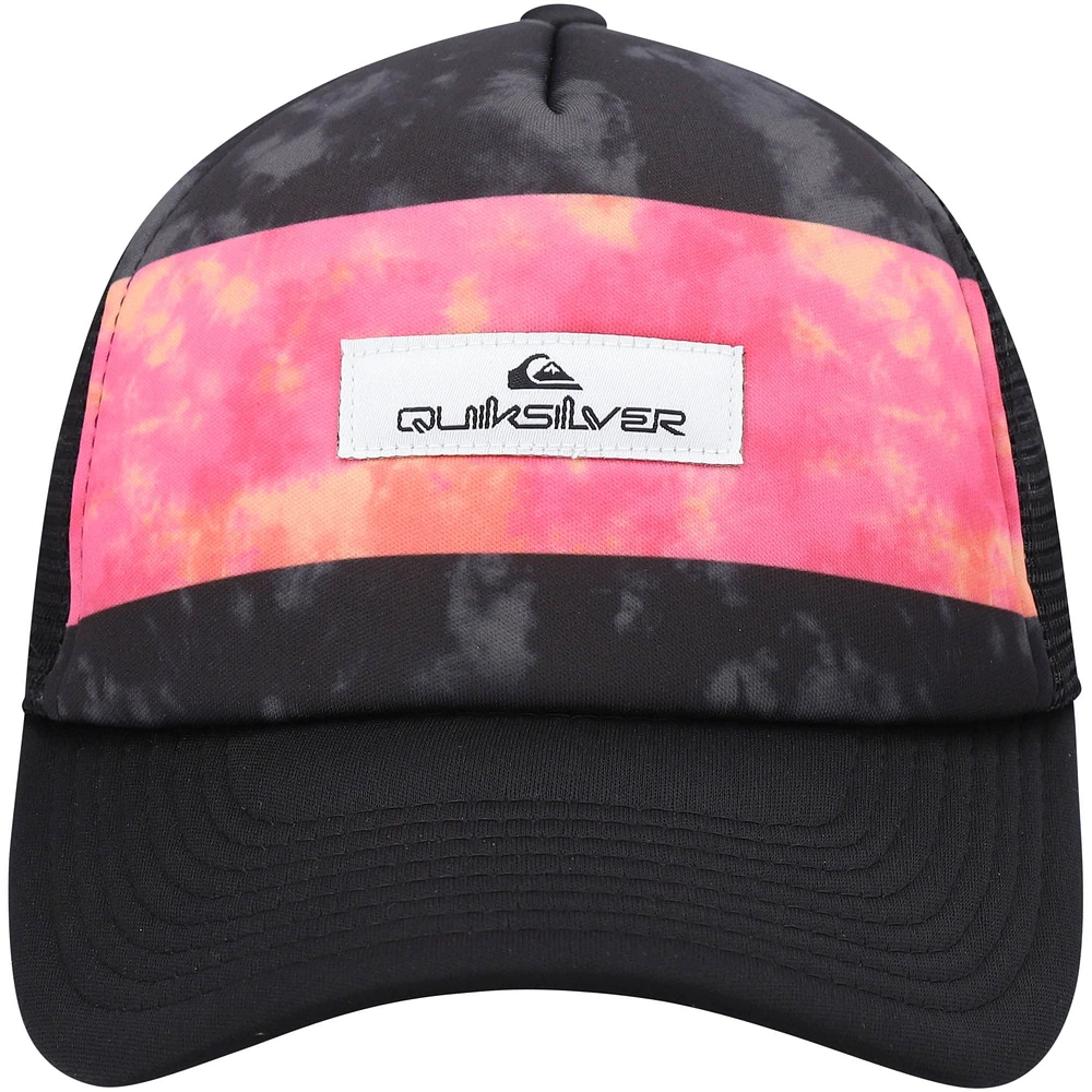 Casquette Quiksilver Pidgeon Chicken Trucker Snapback orange/noir pour jeune