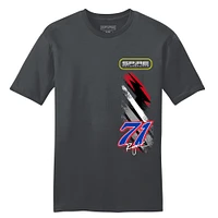 Men's Charcoal Rajah Caruth HendrickCars.com Car T-Shirt
