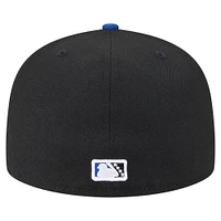 Casquette ajustée 59FIFTY pour homme de la collection authentique Rancho Cucamonga Quakes New Era noire
