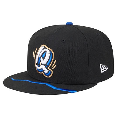 Casquette ajustée 59FIFTY pour homme de la collection authentique Rancho Cucamonga Quakes New Era noire
