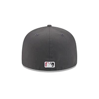 Men's New Era  Gray Rancho Cucamonga Quakes Theme Nights 59FIFTY Fitted Hat