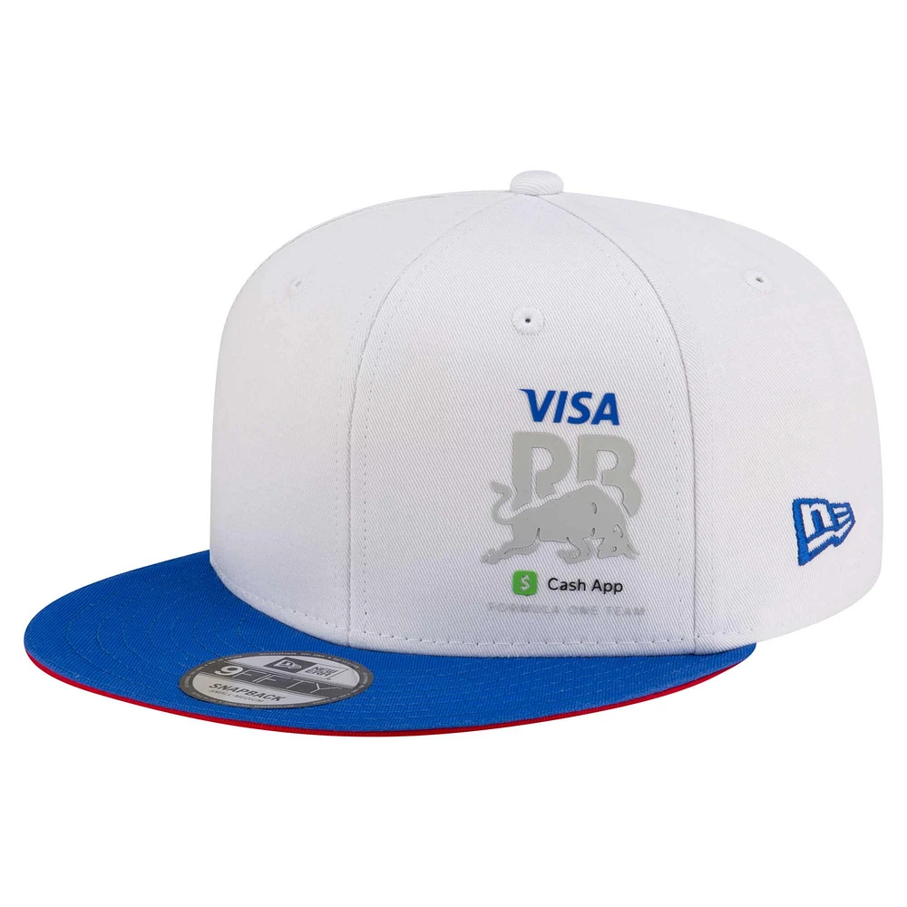 Casquette à visière ajustable Royal RB Visa Cash App Essential Flawless 9FIFTY pour homme de New Era