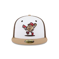 Men's New Era  White Reading Fightin Phils Theme Nights 59FIFTY Fitted Hat