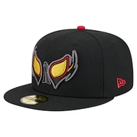 Casquette ajustée New Era Reading Fightin Phils Copa de la Diversión 59FIFTY noire pour hommes