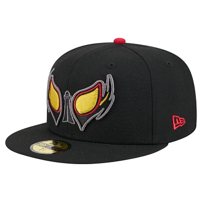 Casquette ajustée New Era Reading Fightin Phils Copa de la Diversión 59FIFTY noire pour hommes