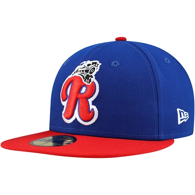 Men's New Era Royal Reading Fightin Phils Authentic Collection 59FIFTY Fitted Hat