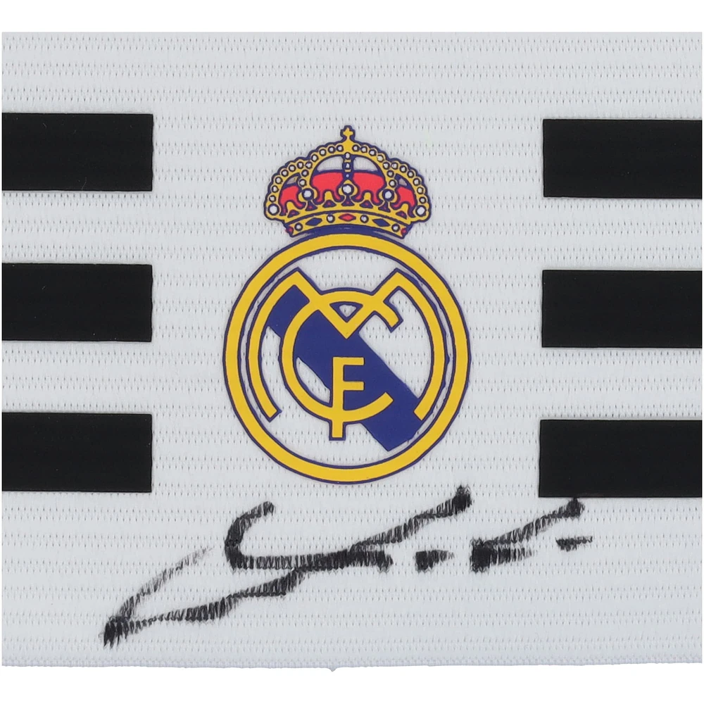 Luka Modric Real Madrid Autographed White adidas Captain Armband