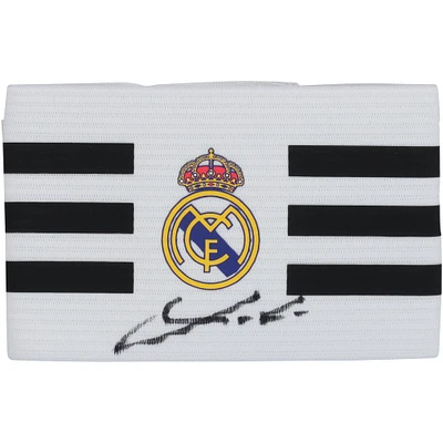 Luka Modric Real Madrid Autographed White adidas Captain Armband