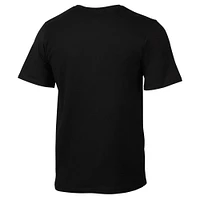 T-shirt graphique noir pour homme avec motif sportif Suède Real Madrid