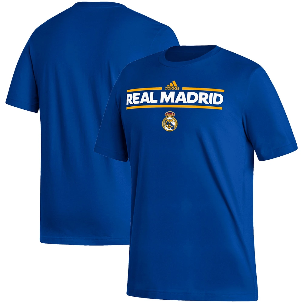 T-shirt adidas Real Madrid Dassler pour homme bleu