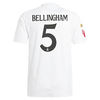 Men's adidas Jude Bellingham White Real Madrid 2024/25 Home Authentic Player Jersey