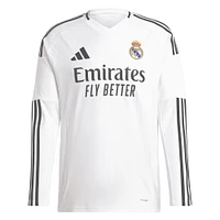 Men's adidas Jude Bellingham White Real Madrid 2024/25 Home Replica Long Sleeve Player Jersey