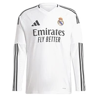 Men's adidas  Kylian Mbappé White Real Madrid 2024/25 Home Replica Long Sleeve Player Jersey