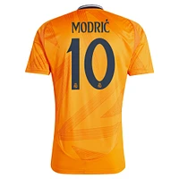 Maillot adidas Luka Modric pour homme, réplique du Real Madrid 2024/25 extérieur, orange