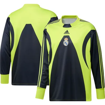 Real Madrid adidas Authentic Football Icon Goalkeeper Jersey - Navy