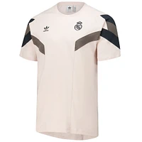 T-shirt adidas Originals Real Madrid Lifestyle pour homme couleur crème