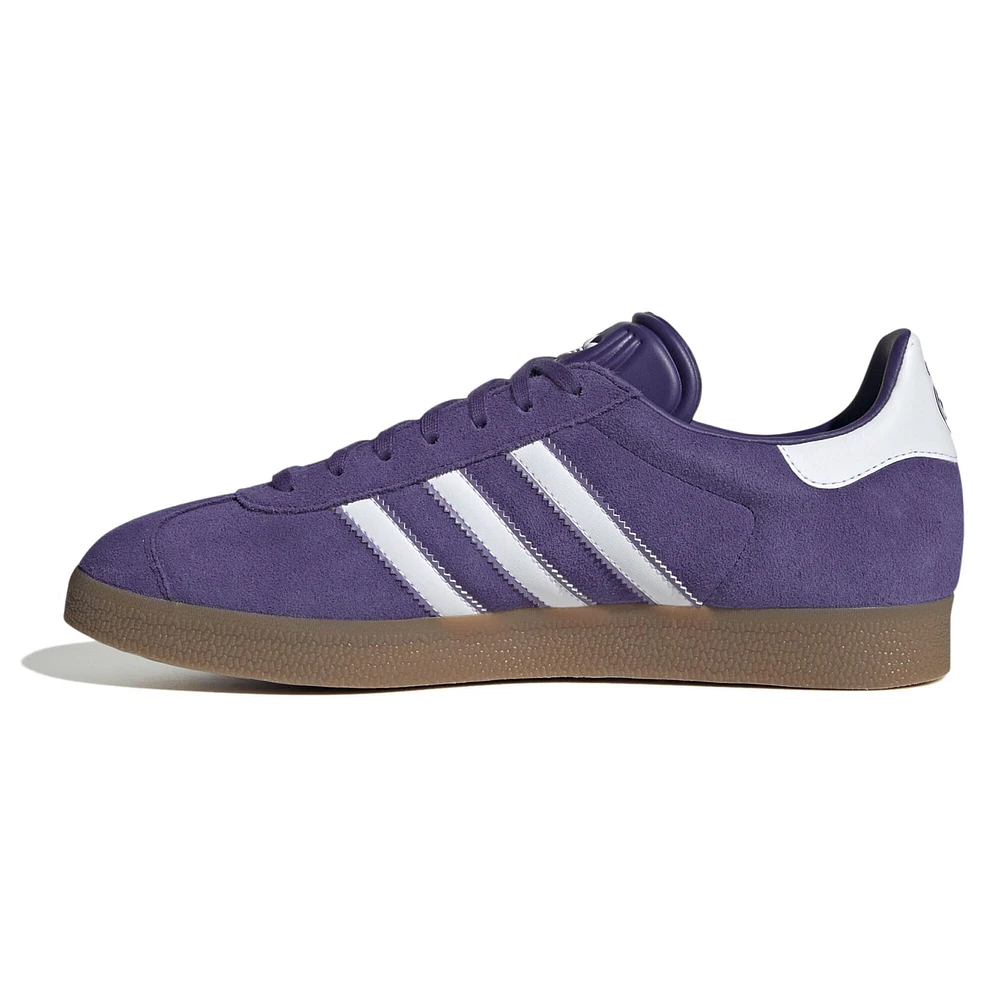 Men's adidas Originals  Purple Real Madrid Terrace Icons Collection Gazelle Shoes