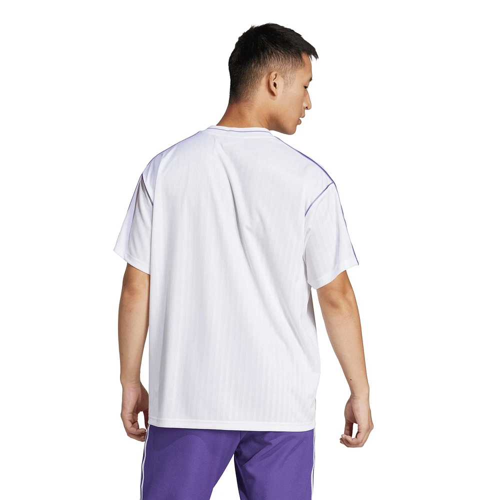 Men's adidas Originals  White Real Madrid Terrace Icons Collection Fashion Jersey