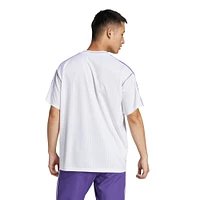 Men's adidas Originals  White Real Madrid Terrace Icons Collection Fashion Jersey