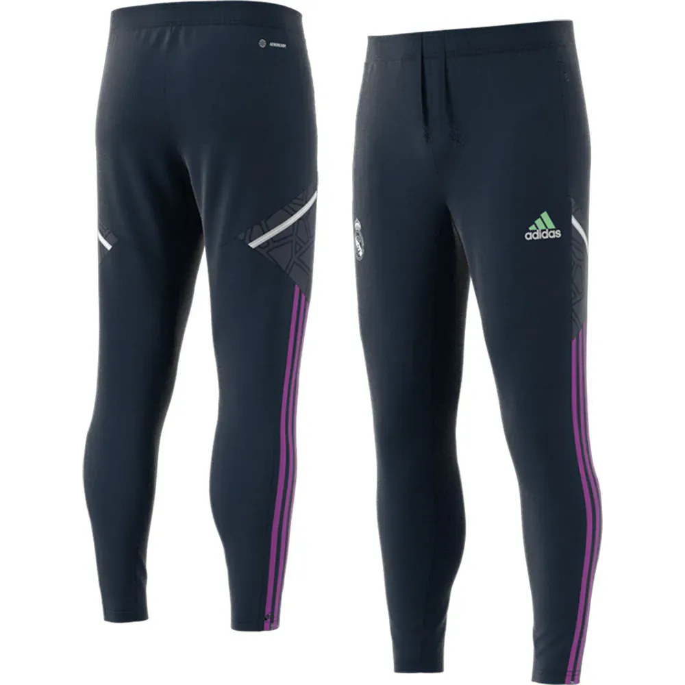 Pantalon d'entraînement adidas Real Madrid Team AEROREADY bleu marine pour homme