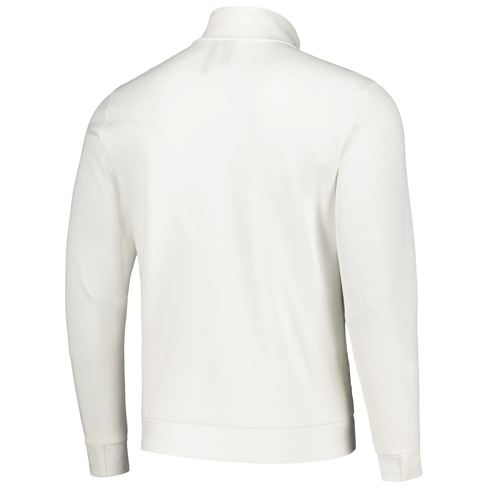 Veste Anthem Full-Zip du Real Madrid 2023/24 adidas pour homme - Blanc