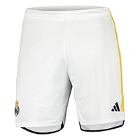 Short d'entraînement adidas Real Madrid 2023/24 blanc pour homme