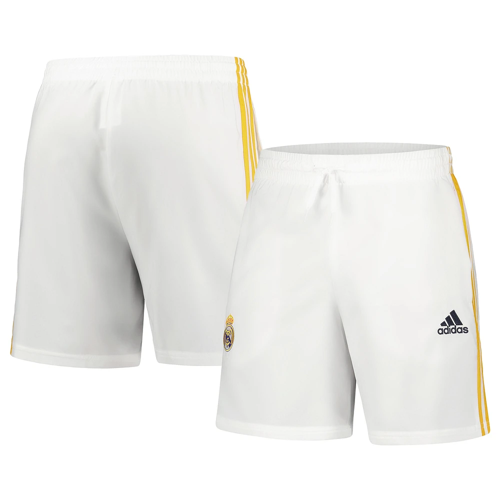 Men's adidas  White Real Madrid DNA Shorts