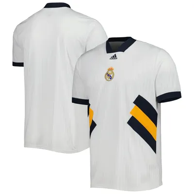 Real Madrid adidas Football Icon Jersey - White