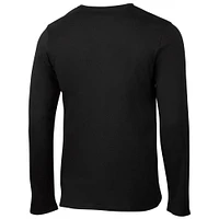 Men's Black Real Madrid Core Long Sleeve T-Shirt
