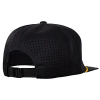 Men's Black Real Madrid Golf Performance Adjustable Hat