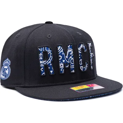 Real Madrid Bode Fitted Hat - Navy