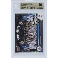 Real Madrid CF 2024-25 Topps Now UCL 2024 UEFA Super Cup Winners #1 BGS Authenticated 10 Card - 10,10,9.5,10 Subgrades