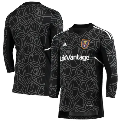 Real Salt Lake adidas Goalkeeper Jersey - Black/White